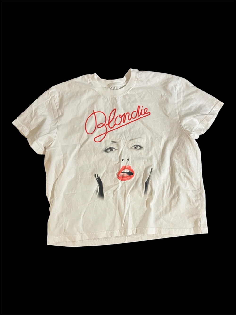 GAP White Blondie Graphic Short Sleeve Tee XL Tall